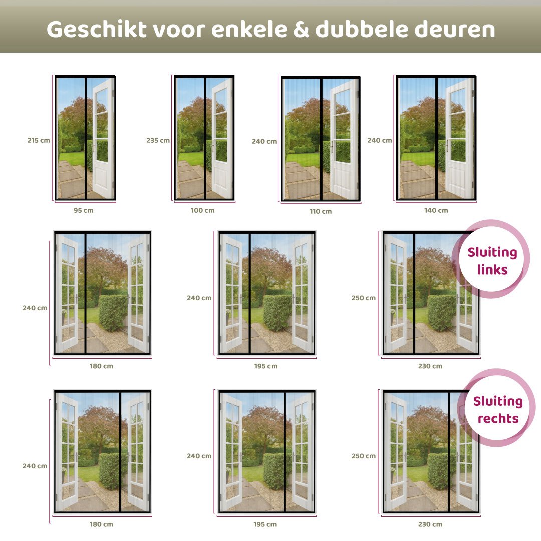 Premium Magnetisch Vliegengordijn - Afbeelding 12